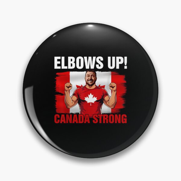 Item preview, Elbows Up. Canada Strong – Stand Tall, Stay Strong! zelensky  designed and sold by Spaceslafr.