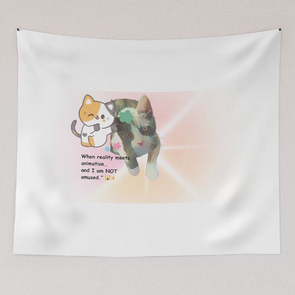 Item preview, Reality Meets Animation designed and sold by Meowsterpiece23.