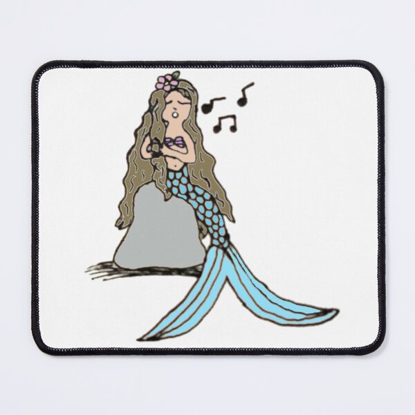 Item preview, Light Brown-haired Mermaid Doodle designed and sold by katherineperry3.