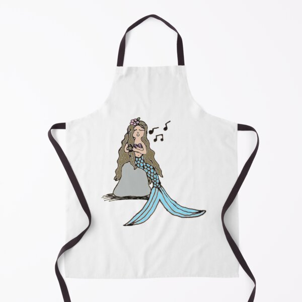 Item preview, Light Brown-haired Mermaid Doodle designed and sold by katherineperry3.