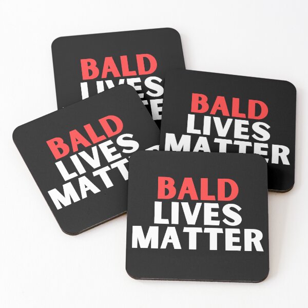 Item preview, bald lives matter designed and sold by manandi1.