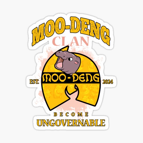 Artikel-Vorschau von Moo Deng Clan-Shirt, designt und verkauft von sonicdude242.