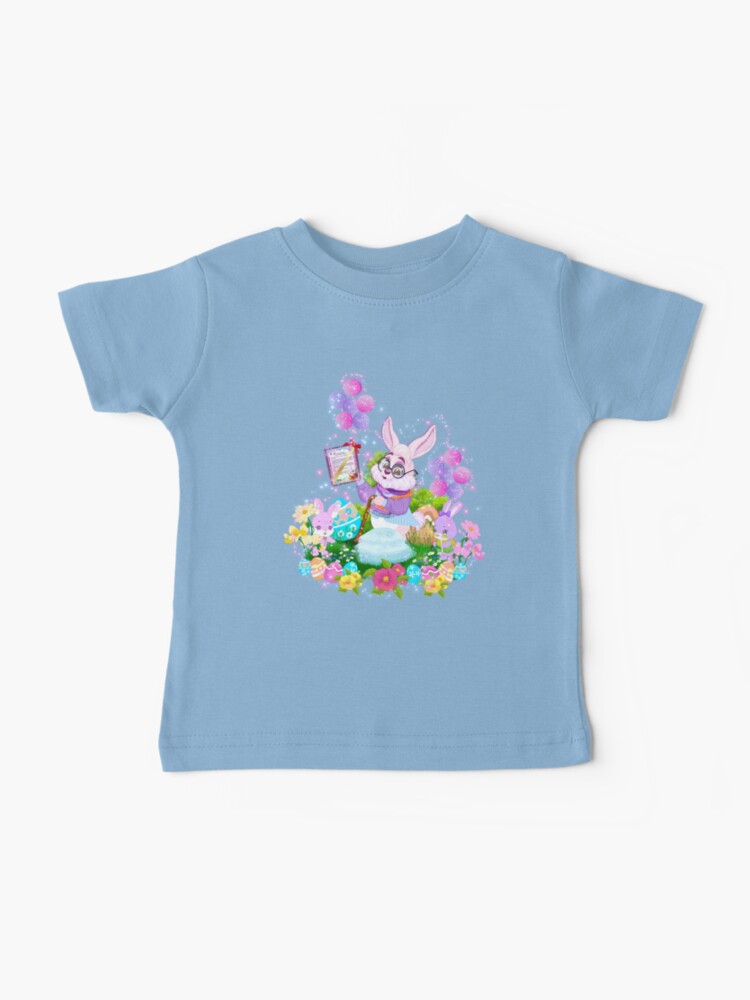 Thumbnail 1 of 2, Baby T-Shirt, A Special Easter Message from Earnest the Easter Bunny! designed and sold by FairyBookClub.