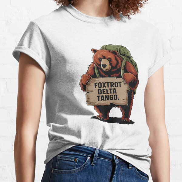 Item preview, FDT Resist Bear, Foxtrot Delta Tango - Anti Trump, National Parks Forest Service designed and sold by Spaceslafr.