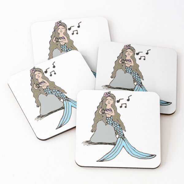 Item preview, Light Brown-haired Mermaid Doodle designed and sold by katherineperry3.
