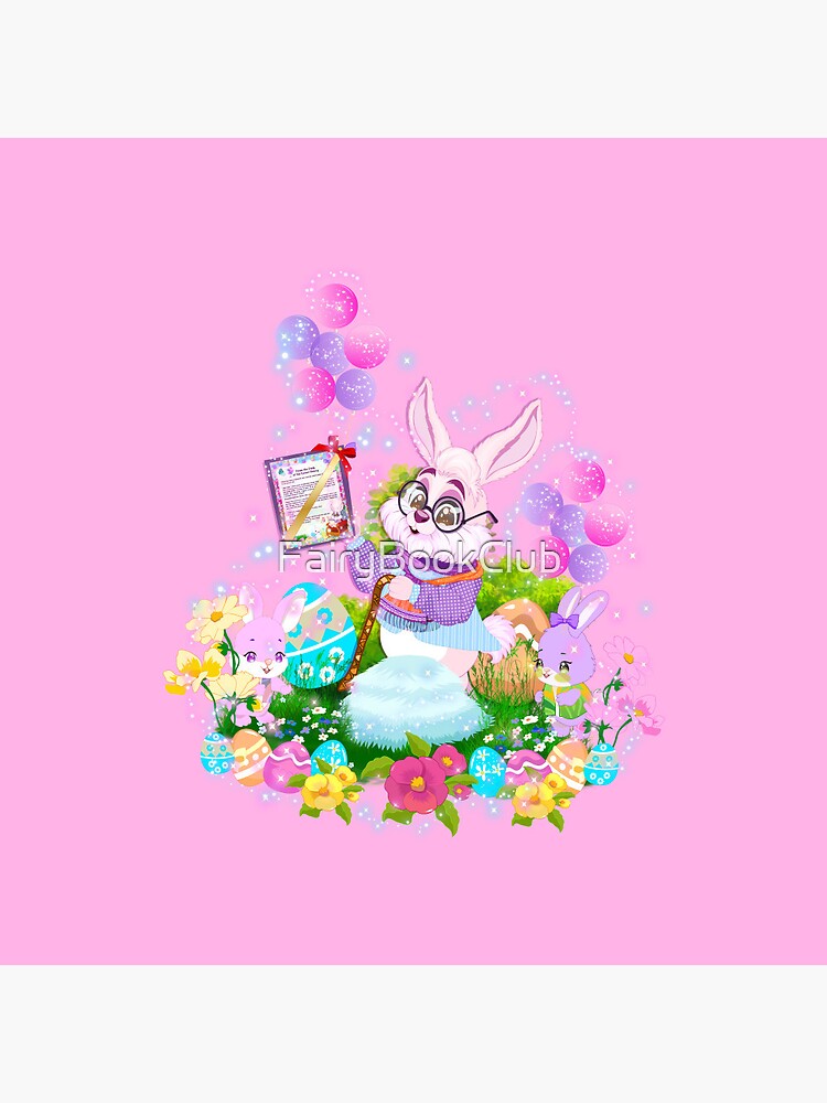 Thumbnail 3 of 3, Pin, A Special Easter Message from Earnest the Easter Bunny! designed and sold by FairyBookClub.