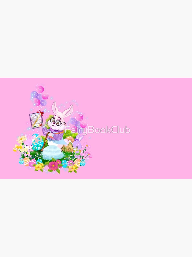 Thumbnail 5 of 5, Mouse Pad,  A Special Easter Message from Earnest the Easter Bunny! designed and sold by FairyBookClub.