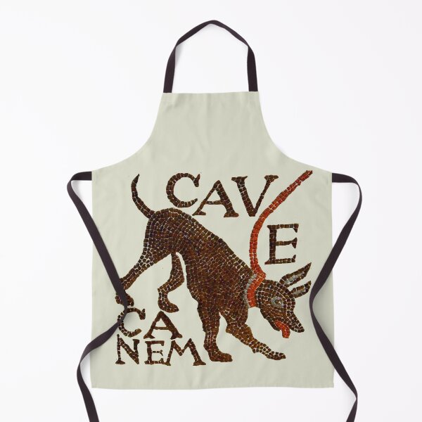 Item preview, Antique Roman Mosaic Cave Canem Beware The Dog designed and sold by Pixelchicken.