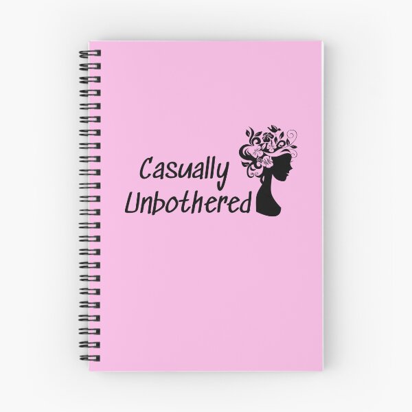 Item preview, Casually Unbothered – Chill & Sarcastic Aesthetic designed and sold by PositiveVibes00.