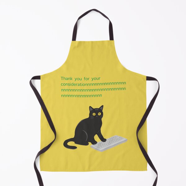 Item preview, Mischievous cat art : Paws on the Keys Yellow version designed and sold by TheGrandLordCat.