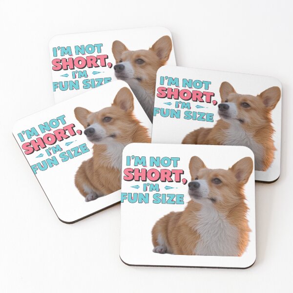 Item preview, I’m not short, I’m fun size designed and sold by Corgi Headquarters .