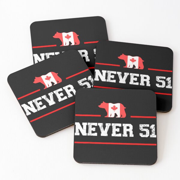 Item preview, Never 51st State Canada  Bear Flag designed and sold by Spaceslafr.