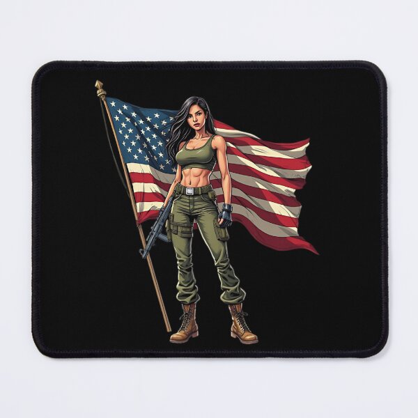 Item preview, Female US Army Soldier designed and sold by macadolie.