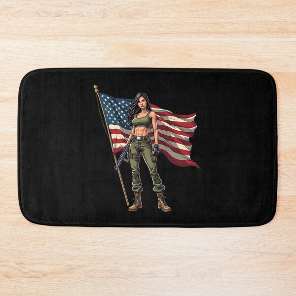 Item preview, Female US Army Soldier designed and sold by macadolie.