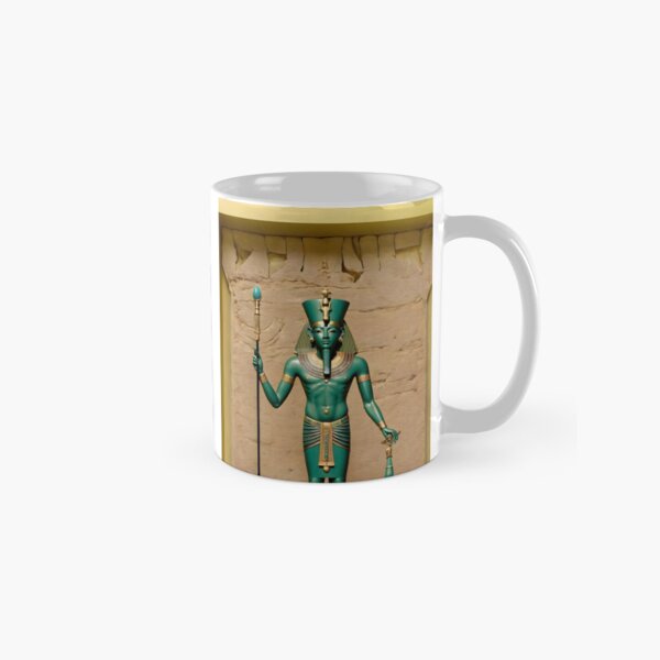 Vista previa del artículo con la obra «Arte mitológico del antiguo dios egipcio Osiris», diseñado y vendido por PrometheusStyle.
