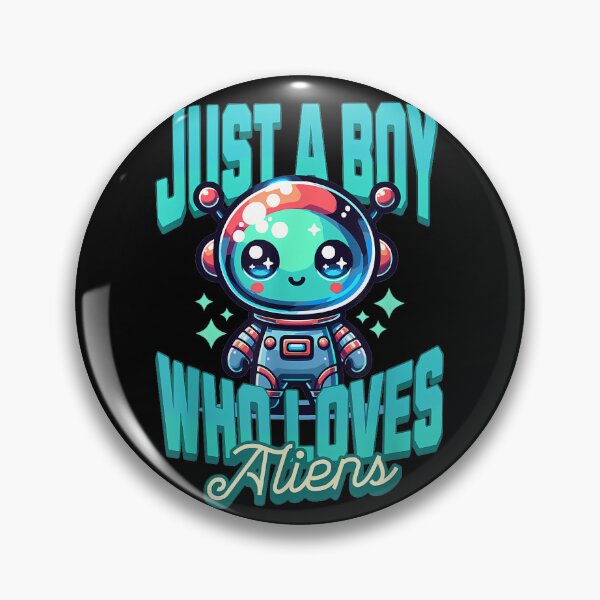 Item preview, Just a Boy Who Loves Alien designed and sold by Alluka Brand.