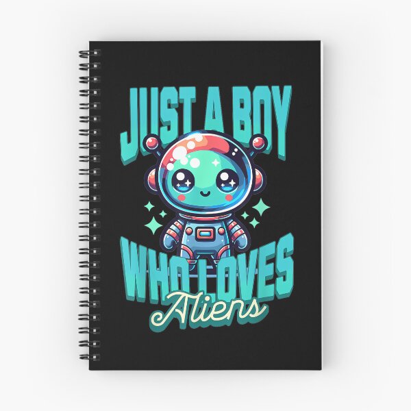 Item preview, Just a Boy Who Loves Alien designed and sold by Alluka Brand.