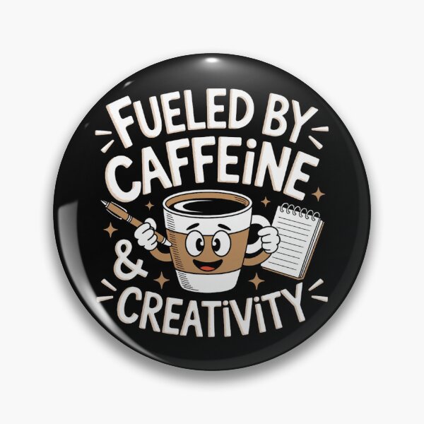 Item preview, Fueled by Caffeine & Creativity designed and sold by MagicWander.