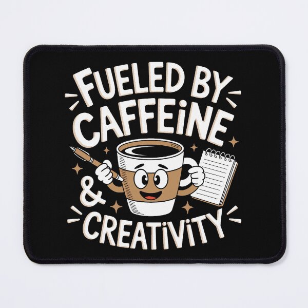 Item preview, Fueled by Caffeine & Creativity designed and sold by MagicWander.