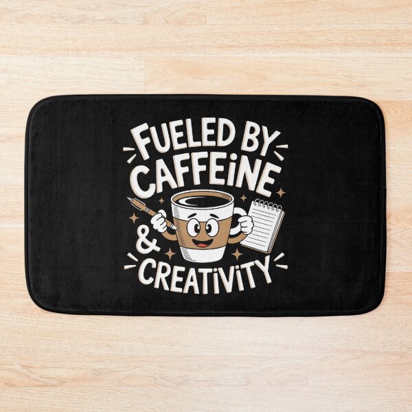 Item preview, Fueled by Caffeine & Creativity designed and sold by MagicWander.