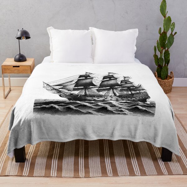 Item preview, Exploring the Seas Vintage Ship designed and sold by NTGUILTY.