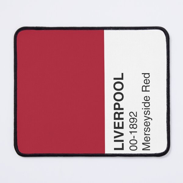 Item preview, Liverpool Merseyside Red Colour Swatch - Full Width designed and sold by The Colourful Game.