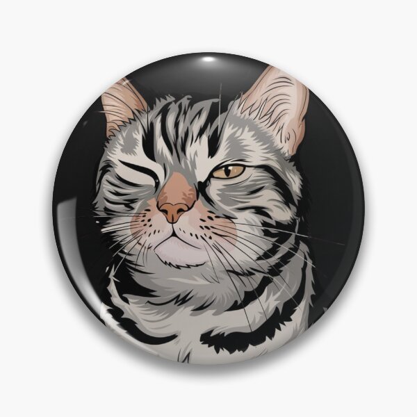 Item preview, Winking Cat designed and sold by GadiDesignArt.