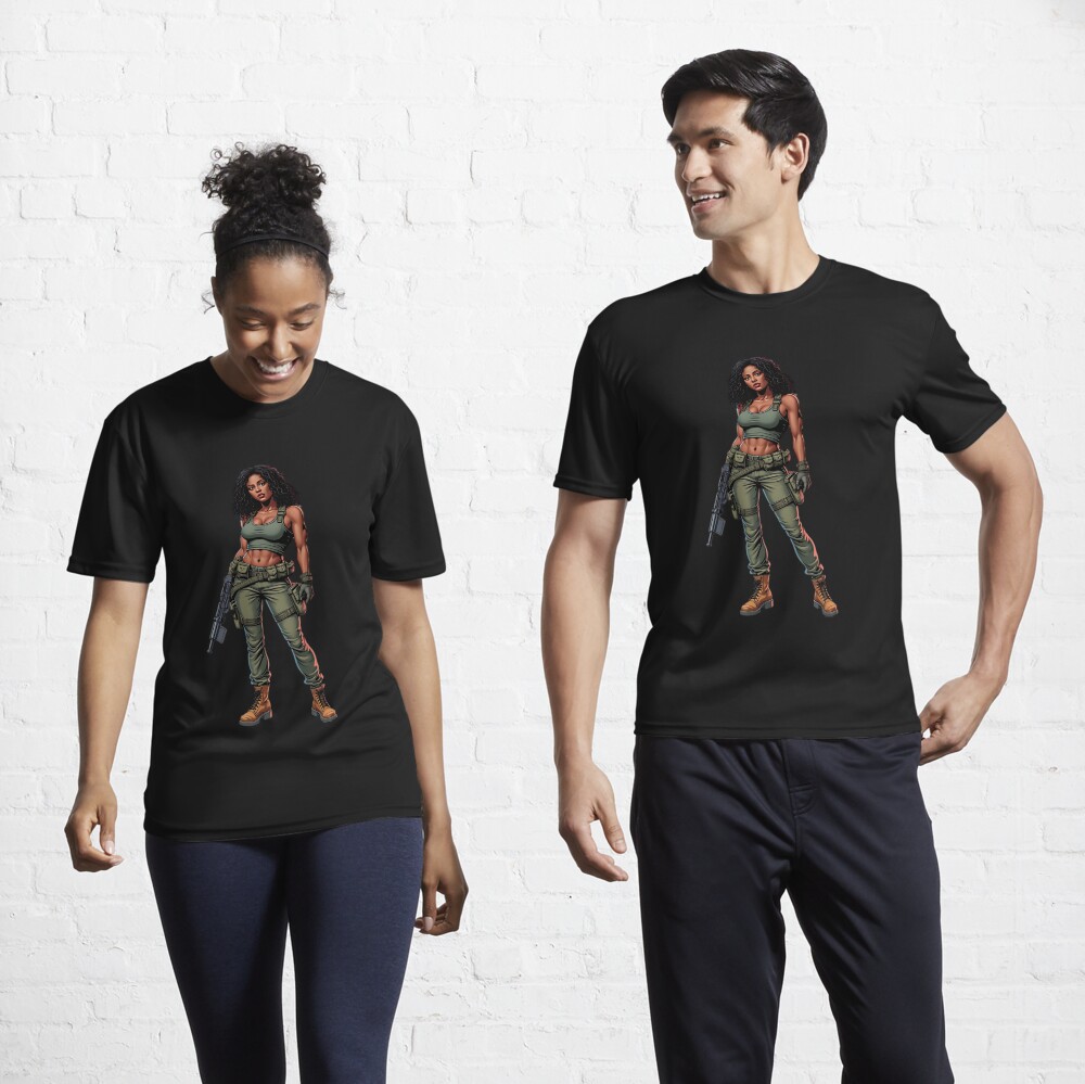 Vista previa del artículo con la obra «Camiseta deportiva», diseñado y vendido por macadolie.
