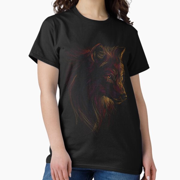 Item preview, Wolf scribble Art designed and sold by ForTheHobbyist.