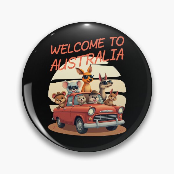 Item preview, Welcome To Australia - Wildlife Animals designed and sold by HappyHarmonyArt.