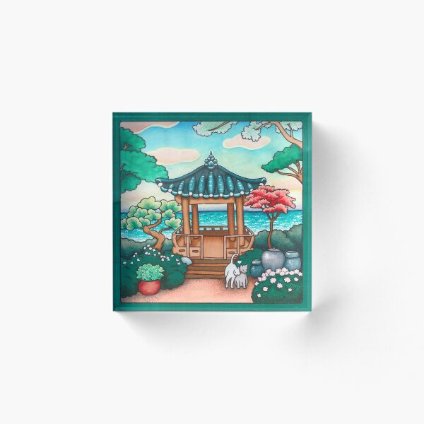 Item preview, Seaside Pagoda designed and sold by tahniosterman.