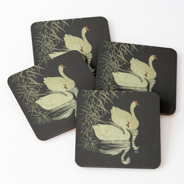Item preview, Olive Drab Geese in Midnight Silence (1928) - dePace' designed and sold by mrpropcake.