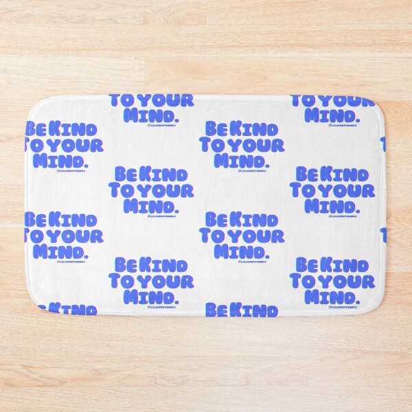 Item preview, Be kind to your mind. v4c, blue, trippy | lilsboobthangs designed and sold by lilsboobthangs.