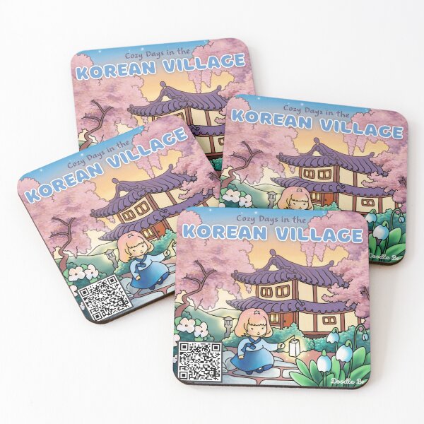 Item preview, Korean Village Cover designed and sold by tahniosterman.