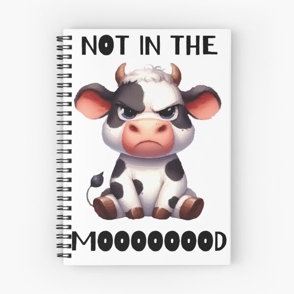 Item preview, Not in the Moooood designed and sold by AmazingArtMandi.