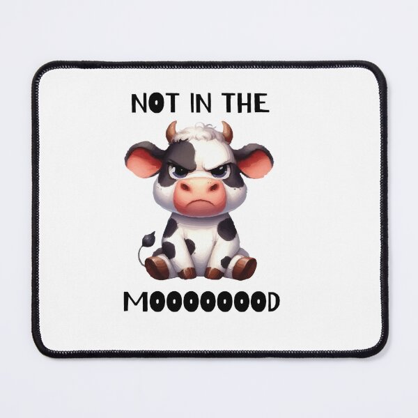 Item preview, Not in the Moooood designed and sold by AmazingArtMandi.