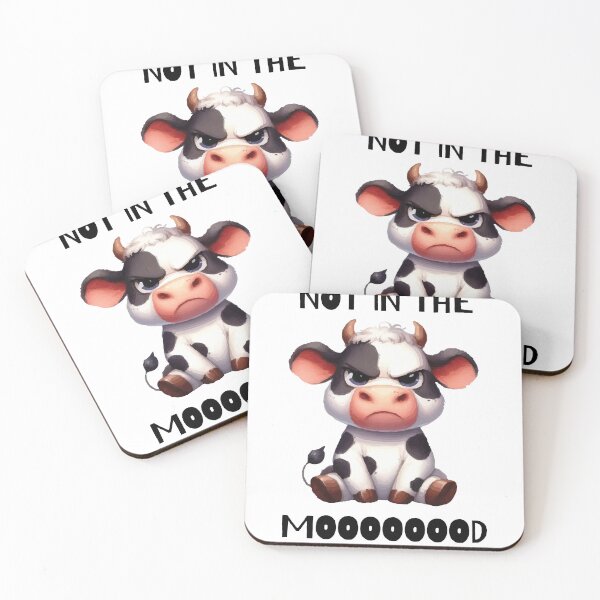 Item preview, Not in the Moooood designed and sold by AmazingArtMandi.