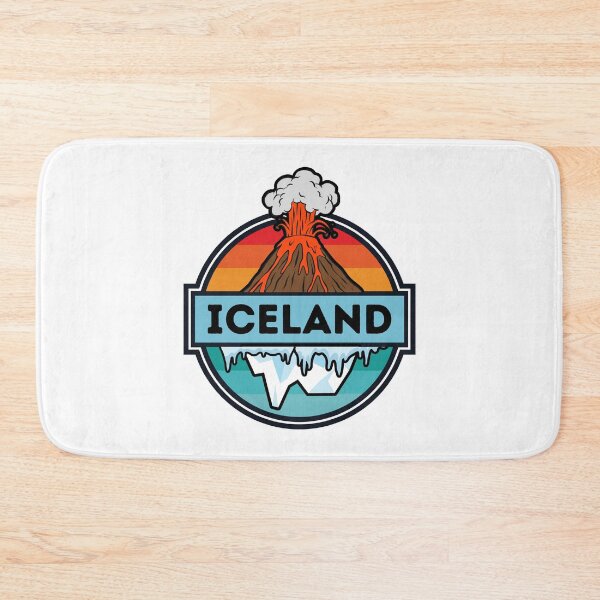 Aperçu de l'œuvre Islande - Timbre Islande - Cadeaux amusants pour les passionnés d'Islande créée et vendue par iX-Physio.