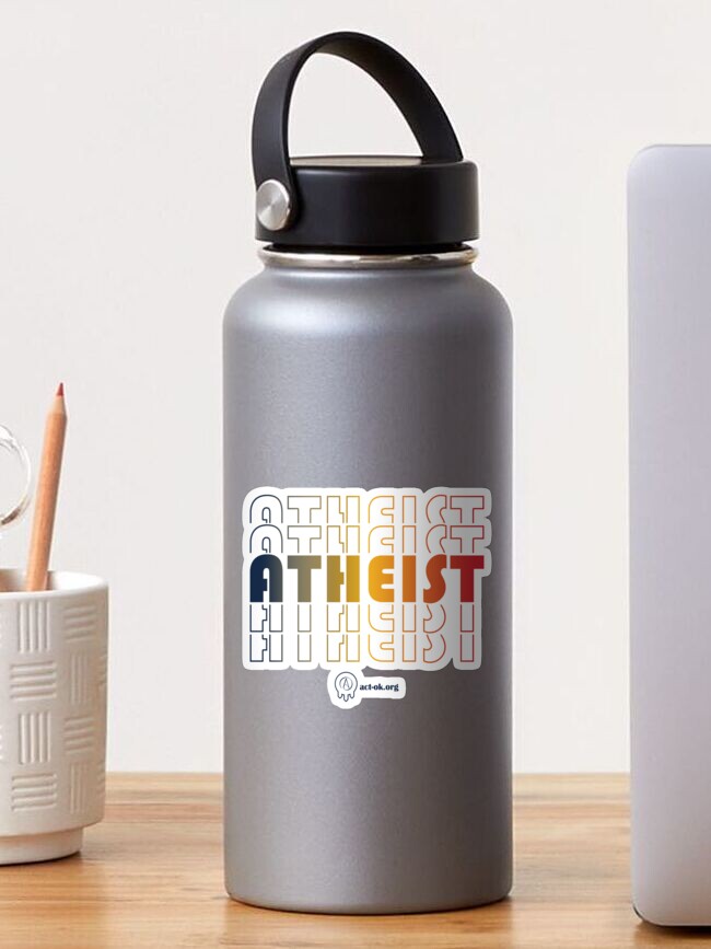 Thumbnail 1 of 3, Sticker, Atheist Duplicate designed and sold by ACTBOD.