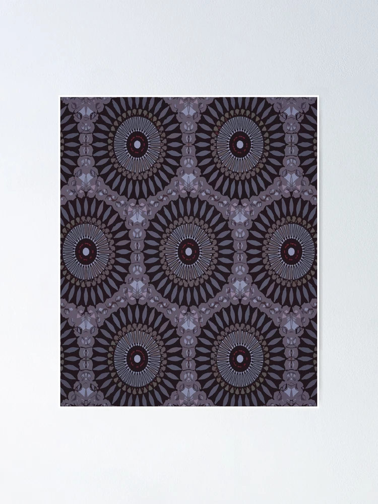 Thumbnail 1 of 3, Poster, Seamless pattern designed and sold by The Hand That Listens.