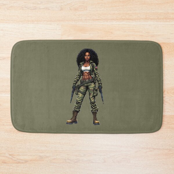 Item preview, African American Military Woman designed and sold by macadolie.