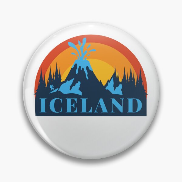 Item preview, Iceland - Iceland Stamp - Funny gifts for Iceland enthusiasts designed and sold by iX-Physio.