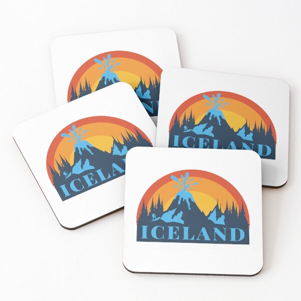 Item preview, Iceland - Iceland Stamp - Funny gifts for Iceland enthusiasts designed and sold by iX-Physio.