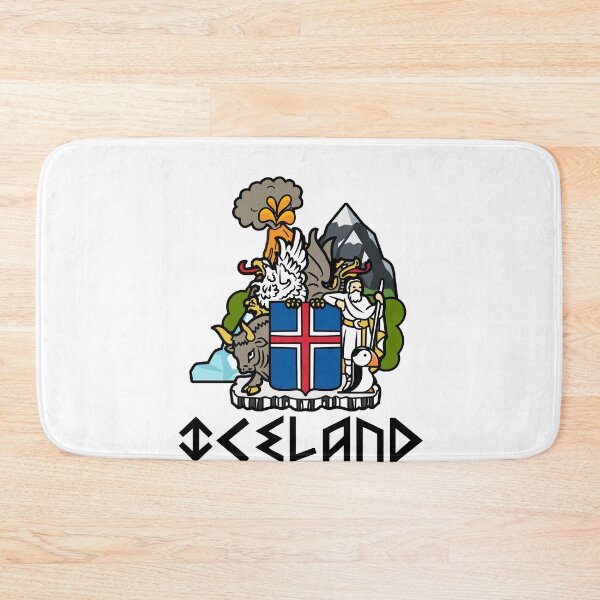 Aperçu de l'œuvre Islande - Timbre Islande - Cadeaux amusants pour les passionnés d'Islande créée et vendue par iX-Physio.