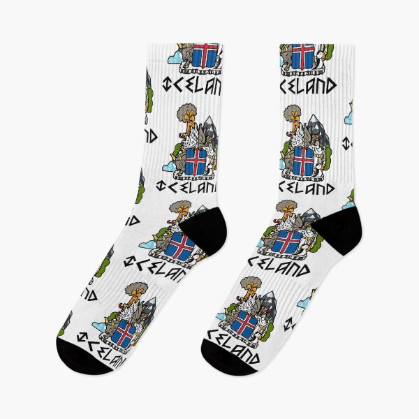 Aperçu de l'œuvre Islande - Timbre Islande - Cadeaux amusants pour les passionnés d'Islande créée et vendue par iX-Physio.