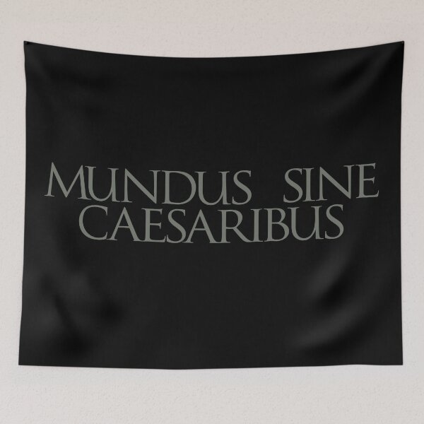 Item preview, Mundus Sine Caesaribus designed and sold by The Sticker Resistance.
