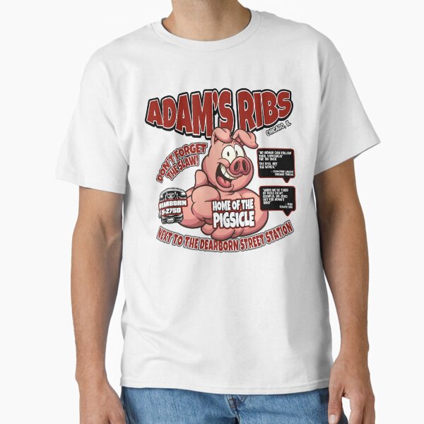 Item preview, Adam's Ribs Chicago Illinois designed and sold by PresentTees.