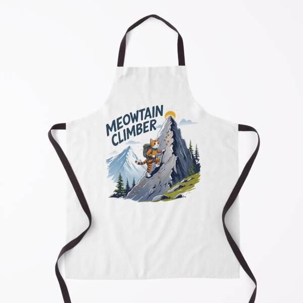 Item preview, Meowtain Climber – Adventure Cat Scaling a Mountain designed and sold by bannzy.