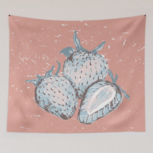 Item preview, Textured Strawberries designed and sold by oppositedge.