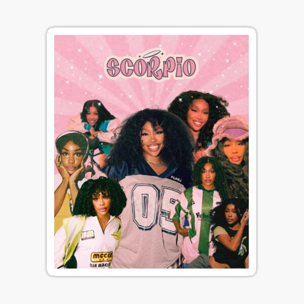 Item preview, Scorpio Babe: SZA Approved  designed and sold by Zodiacstarprints.